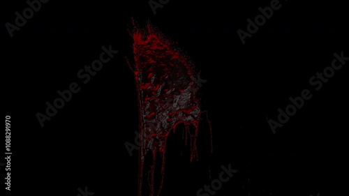 Blood On Screen VFX Alpha