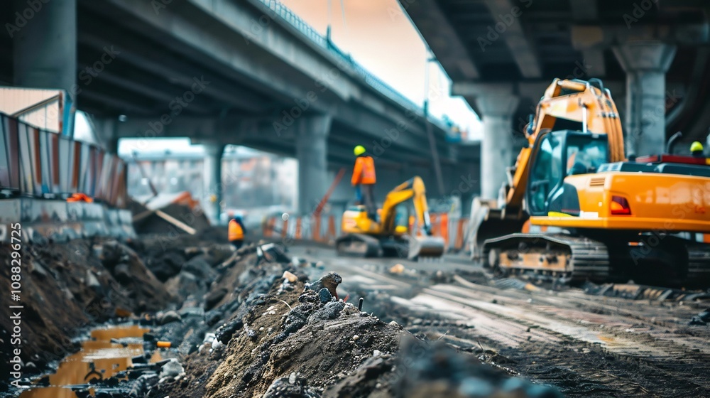 custom made wallpaper toronto digitalEngineers work on largescale highway projects highlighting collaboration and innovative construction techniques