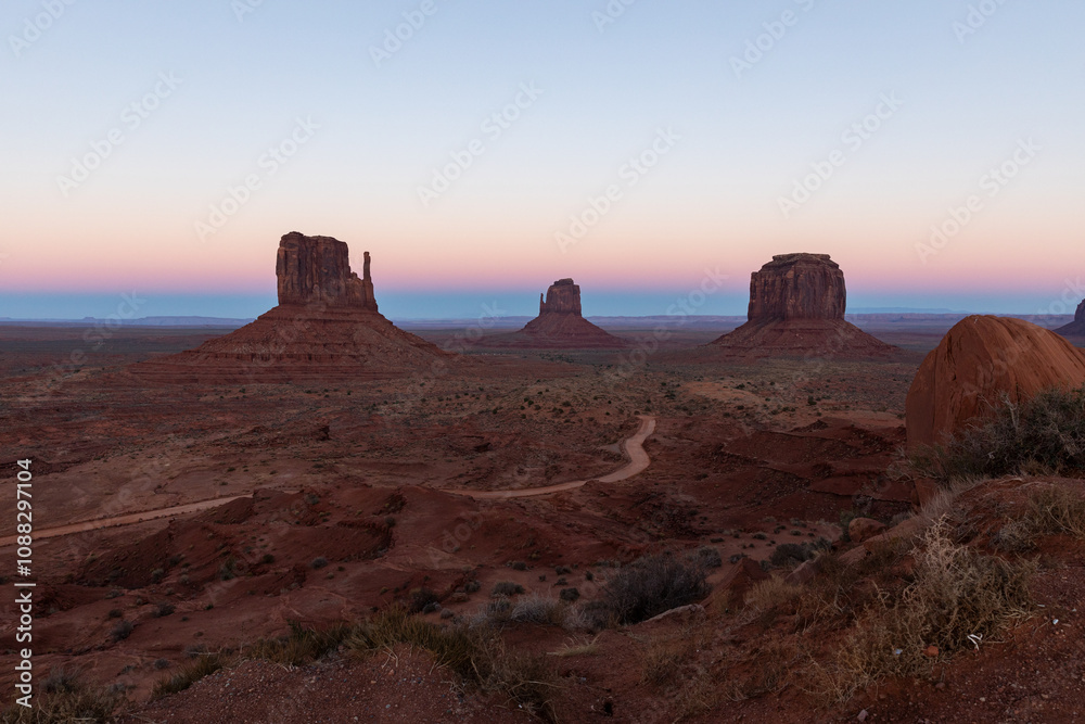 Monument Valley Rock Formations, Arizona-Utah Border, USA – Iconic Desert Landscapes with Majestic Buttes and Mesas, Captured in Breathtaking Sunset Light Monument Valley Rock Formations, Arizona-Utah Border, USA – Iconic Desert Landscapes with Majestic Buttes and Mesas, Captured in Breathtaking Sunset Light