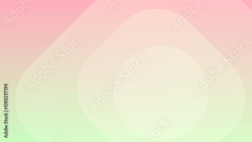 Abstract green and pink background with copyspace. Modern background concept. vector.