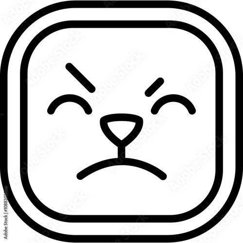 Angry Icon