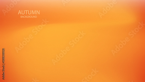 Abstract Gradient Orange Background. Beautiful Autumn Template. Grainy Texture. Perfect for autumn or fall. thanksgiving. designs.