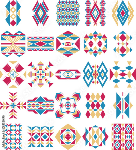 Aztec Ethnic Motif Asset