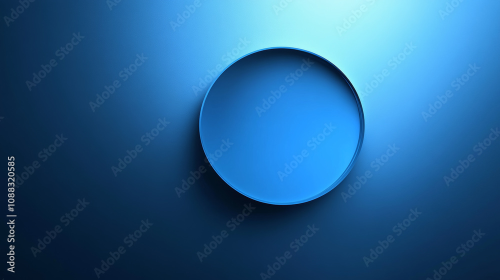 A blue circle shows a techy design. It represents communication and new ideas. A blue circle shows a techy design. It represents communication and new ideas.
