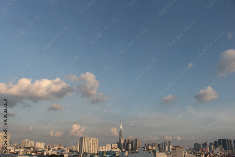 Cloud formations on a sunny afternoon Cloud formations on a sunny afternoon