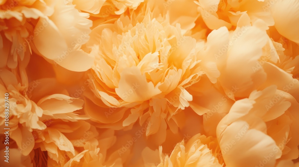 Stunning light orange peony blooms showcasing delicate petals, perfect for romantic decor and special celebrations like Valentine's Day and Women's Day. Stunning light orange peony blooms showcasing delicate petals, perfect for romantic decor and special celebrations like Valentine's Day and Women's Day.