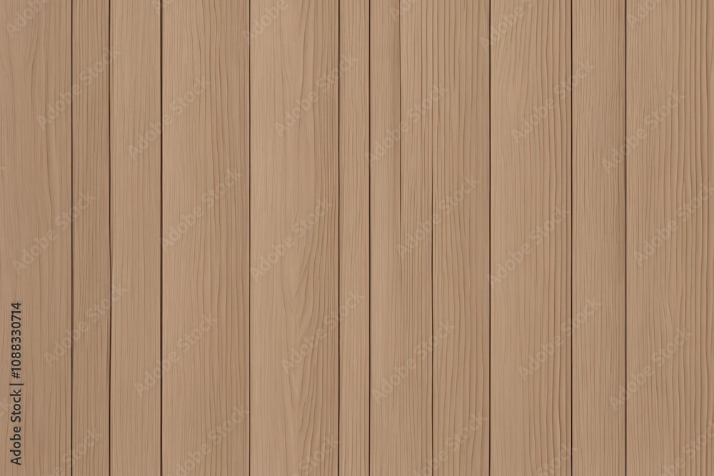Fototapeta premium A minimalist wooden background with subtle grain patterns and smooth uniform texture.