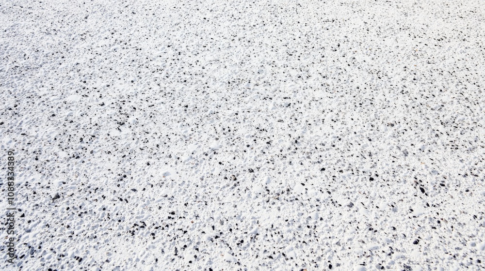 Textured white rubber flooring surface designed for outdoor sports, shown from above with a clean, spacious layout perfect for promotional use.