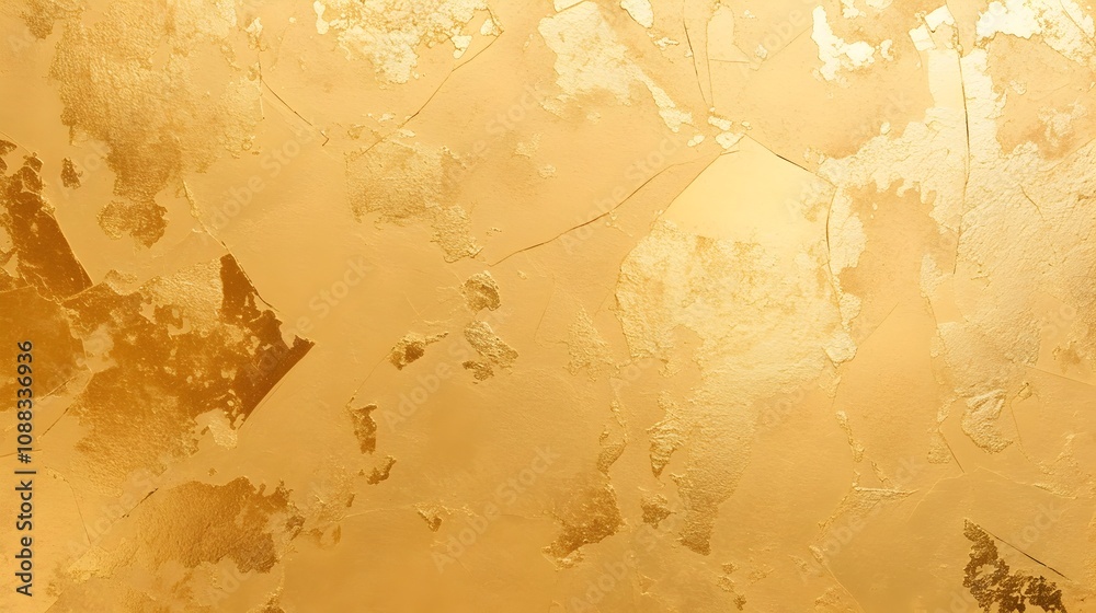 Shimmering Gold Leaf Meticulously Applied Highlighting Skilled Artisanal Technique and Renaissance Inspired Aesthetic