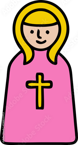 church illustration svg