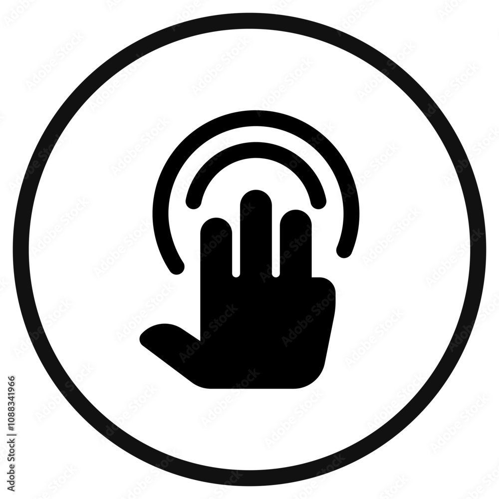 Editable three fingers hold vector icon. Part of a big icon set family. Perfect for web and app interfaces, presentations, infographics, etc Editable three fingers hold vector icon. Part of a big icon set family. Perfect for web and app interfaces, presentations, infographics, etc
