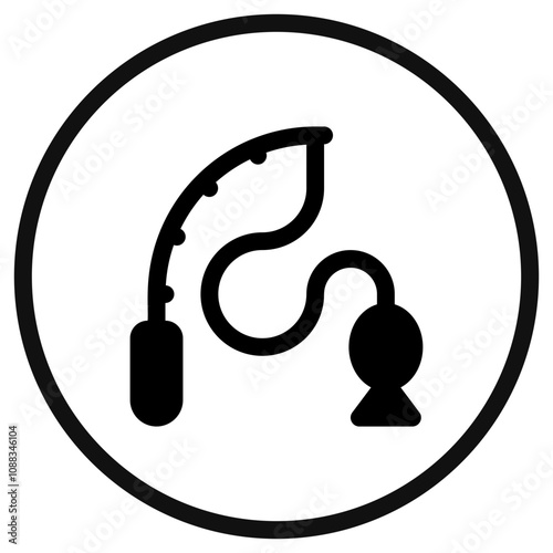 Editable fishing vector icon. Part of a big icon set family. Perfect for web and app interfaces, presentations, infographics, etc