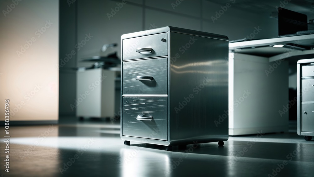 Filing Cabinet in a Corporate Office Filing Cabinet in a Corporate Office