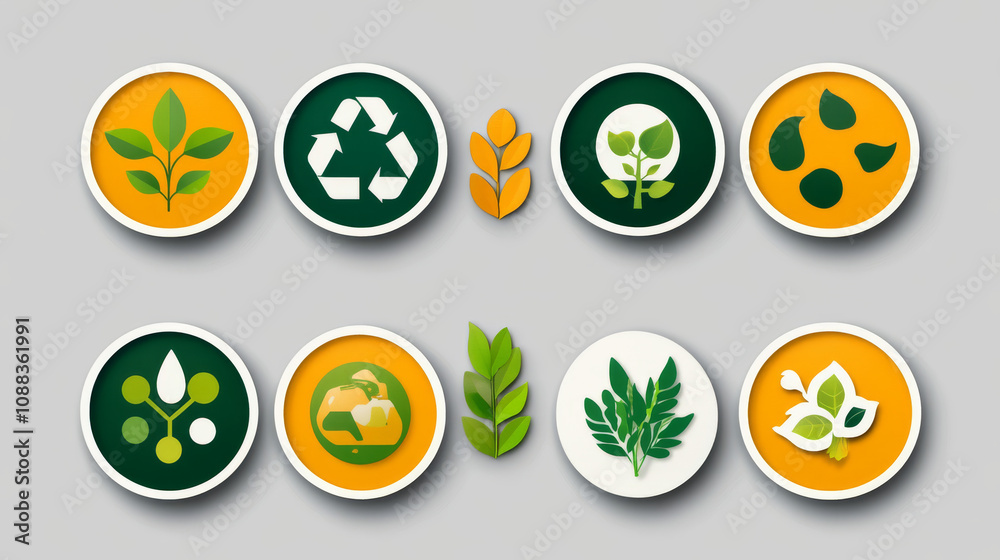100 eco-friendly badge designs. Perfect for stickers or symbols. Environmentally focused. Vector format. 100 eco-friendly badge designs. Perfect for stickers or symbols. Environmentally focused. Vector format.