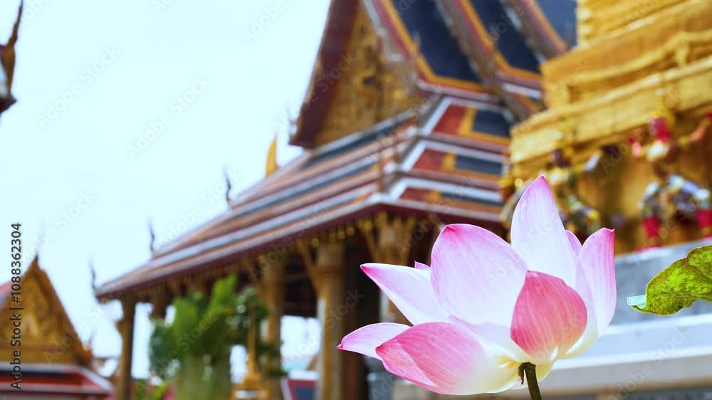 Lotus Blossom at Wat Phra Kaew Lotus Blossom at Wat Phra Kaew