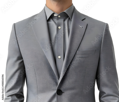 
Upper body of man in suit
