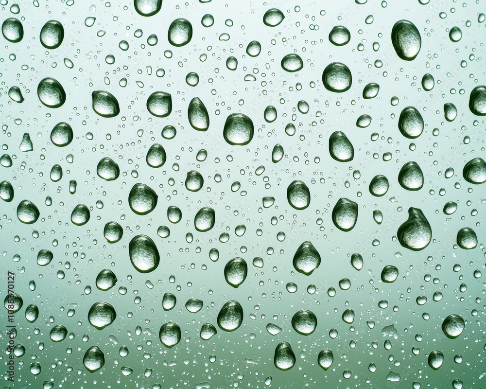 water droplets on glass surface water droplets on glass surface