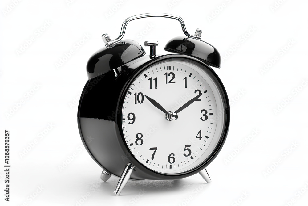 Alarm clock on white background Alarm clock on white background