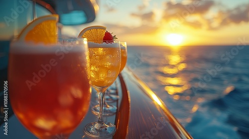 Sunset Cocktails Aboard Luxury Yacht Cruise