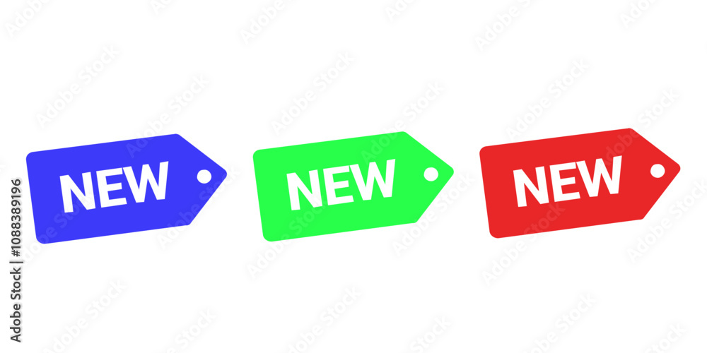 Sales badges vectors icon set