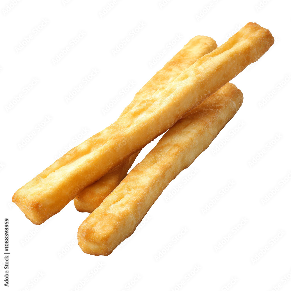 Delicious golden fried snacks on a white plate Delicious golden fried snacks on a white plate