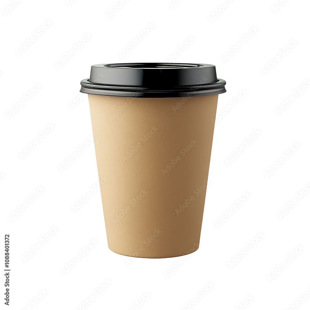 Coffee cup ready for morning beverage enjoyment Coffee cup ready for morning beverage enjoyment