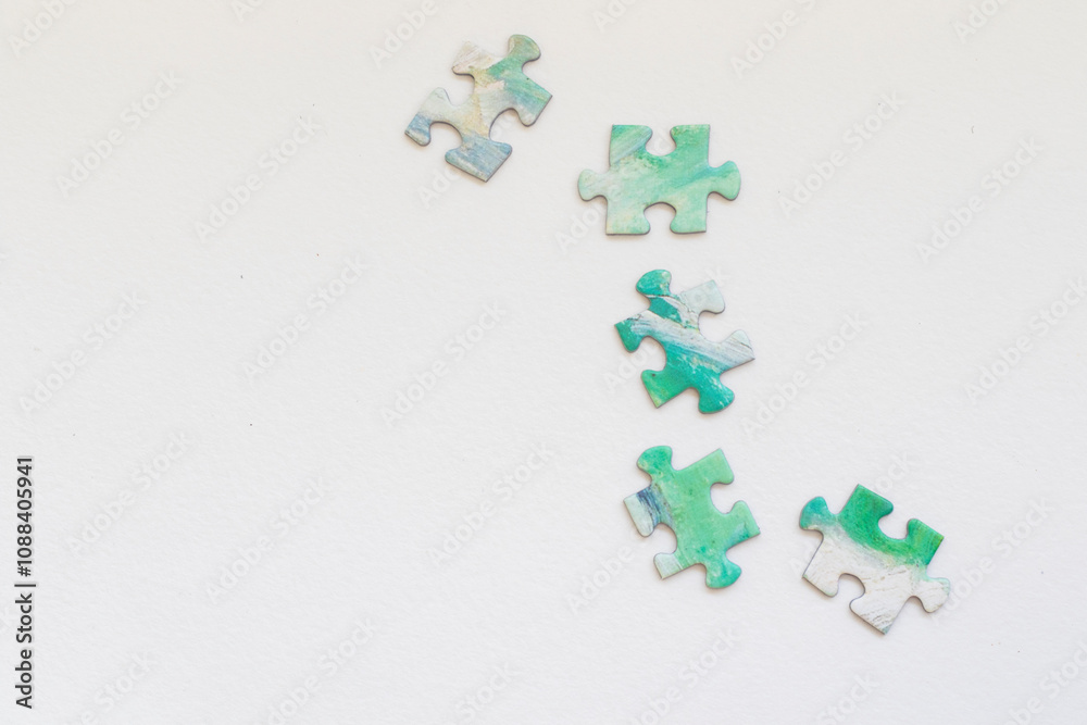 Obraz premium Colorful puzzle