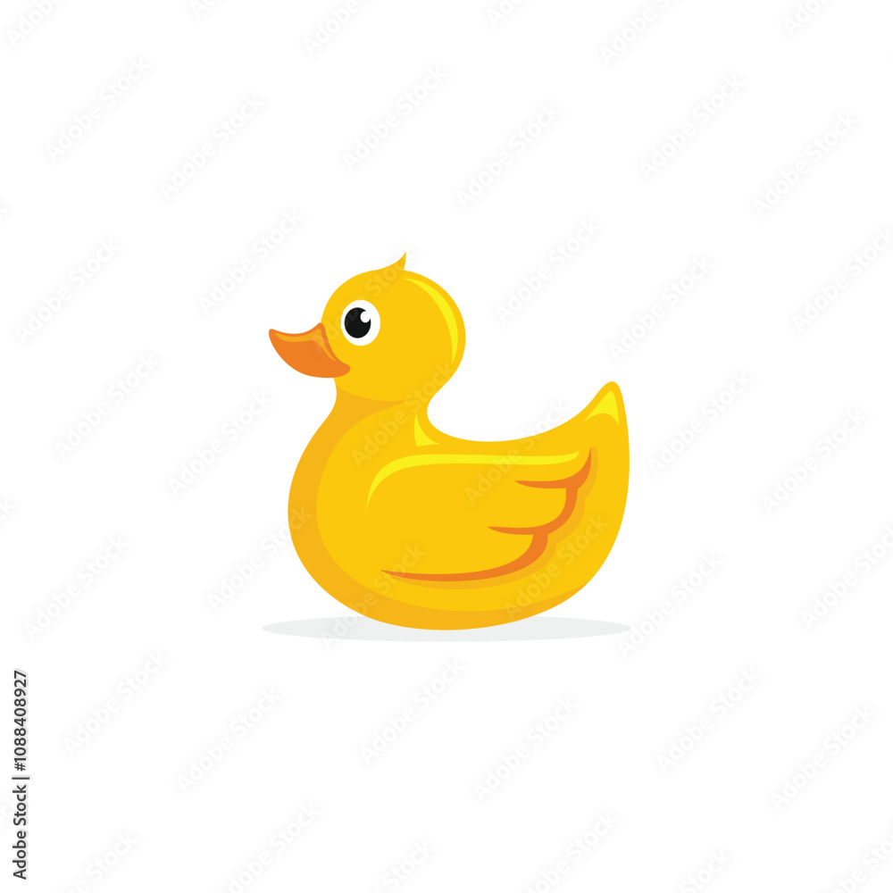Rubber duck logo template vector illustration Rubber duck logo template vector illustration