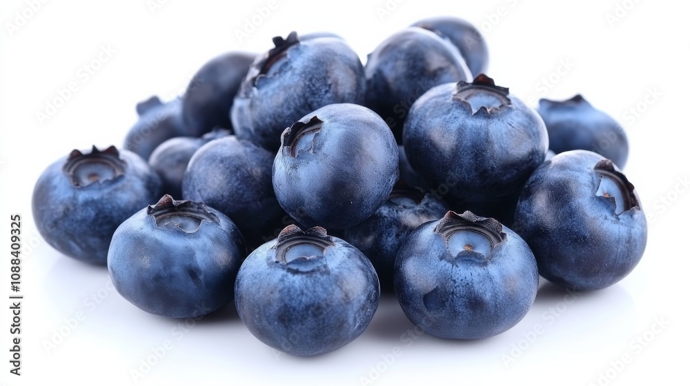 A heap of plump blueberries with their deep blue-purple hue and powdery bloom, Each berry’s round shape and fresh aroma captured with precision A heap of plump blueberries with their deep blue-purple hue and powdery bloom, Each berry’s round shape and fresh aroma captured with precision