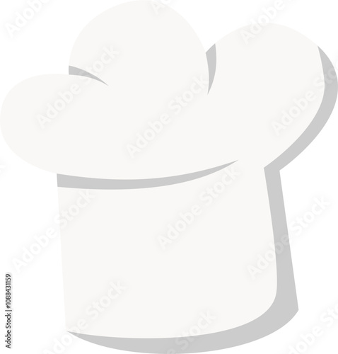 Chef hat baking tool vector