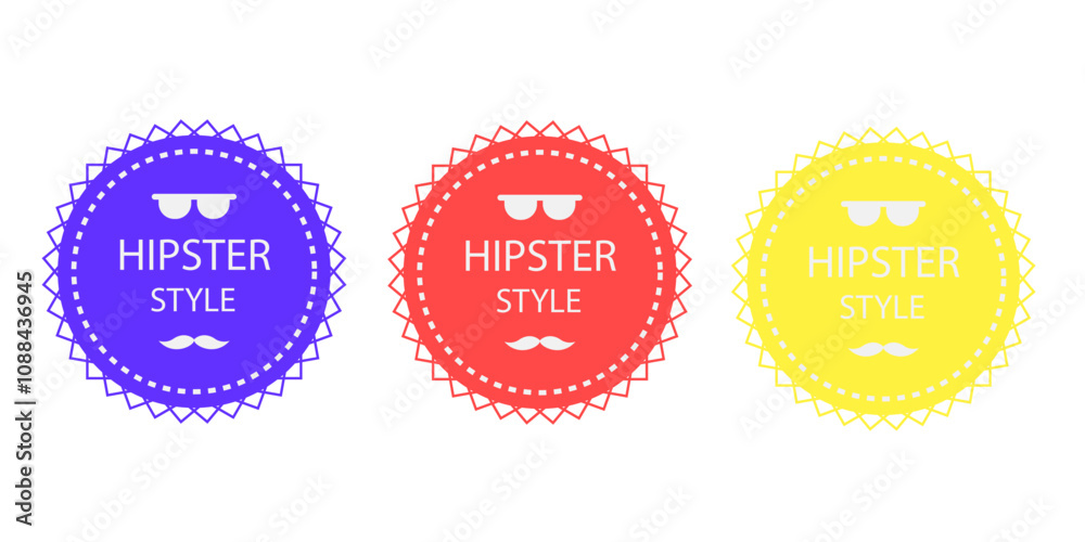Sales badges vectors icon set Sales badges vectors icon set