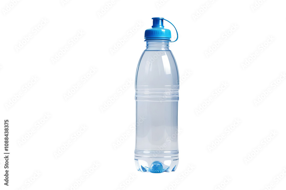 Sports water bottle isolated, transparent background Sports water bottle isolated, transparent background