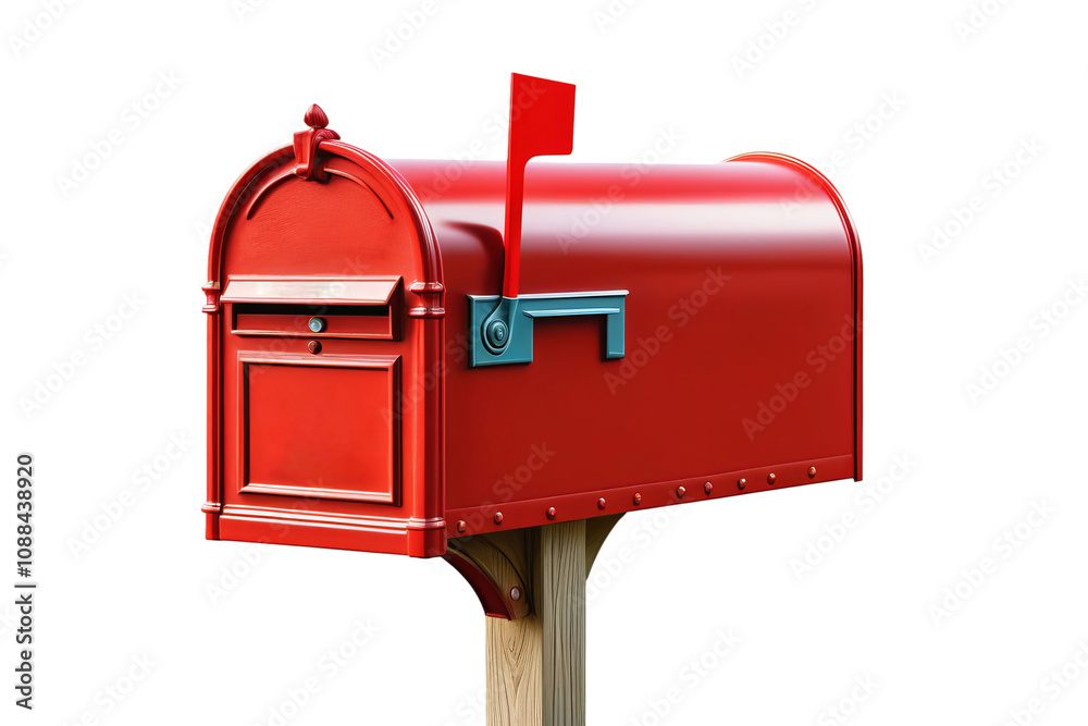 Mailbox isolated, transparent background Mailbox isolated, transparent background