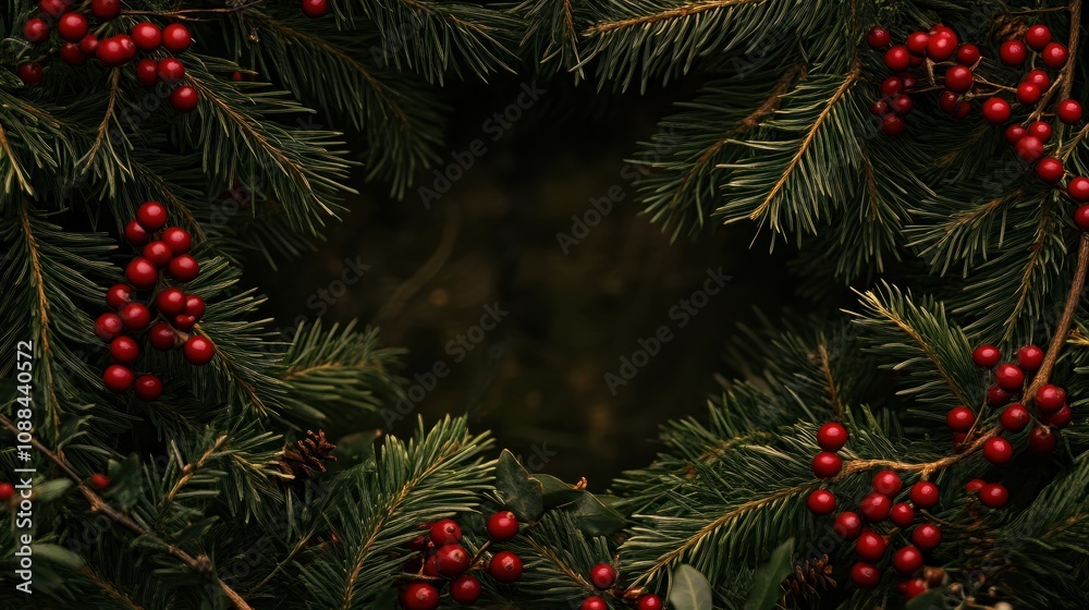evergreen holiday red berries space branches background copy pine christmas wood tree decoration branch fir green frame new wooden border year winter white celebration card old spruce holly isolated evergreen holiday red berries space branches background copy pine christmas wood tree decoration branch fir green frame new wooden border year winter white celebration card old spruce holly isolated