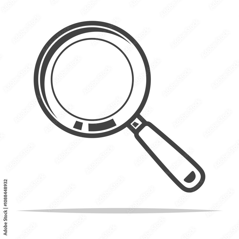 Frying pan top view icon transparent vector isolated Frying pan top view icon transparent vector isolated