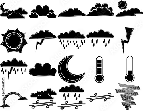 Doodle Handdrawn Wheater