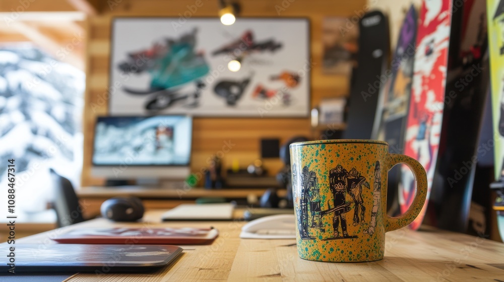 Coffee Break in Studio. Coffee Break in Studio.
