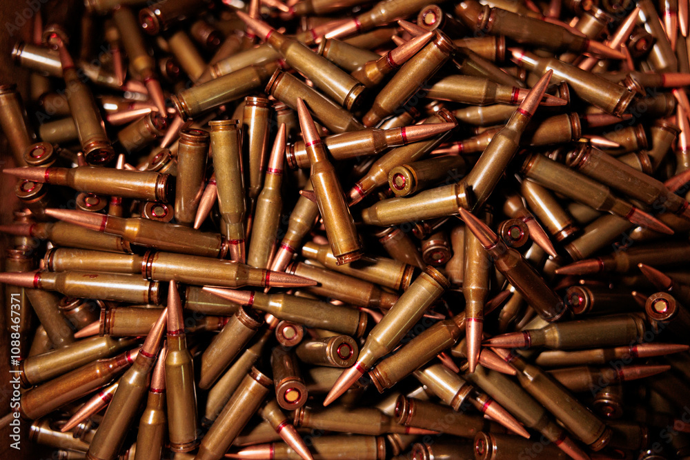 close-up in professional military training ground for a professional firearm machine gun close-up in professional military training ground for a professional firearm machine gun
