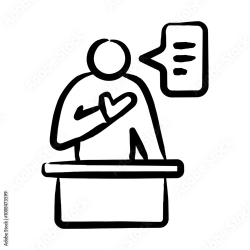 Witness Testimony Icon