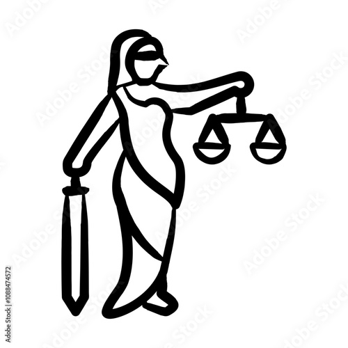 Justice Symbol Icon