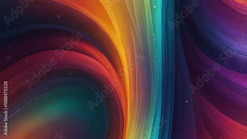 abstract kinetic-themed background with a focus on swirling, fluid shapes that evoke movement