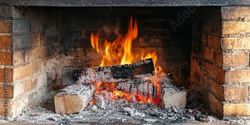Thick residue or soot accumulation from incomplete combustion in a fireplace creates a dangerous fire hazard within chimneys or smokestacks. Proper maintenance is essential to avoid fire hazards.