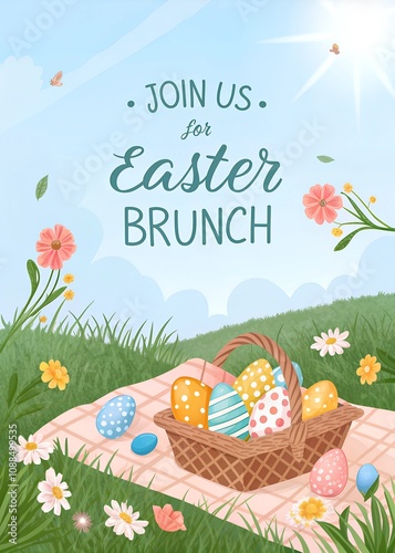 Join us for Easter brunch with picnic in meadow.