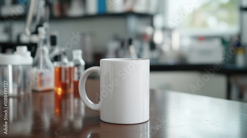White Mug Mockup.