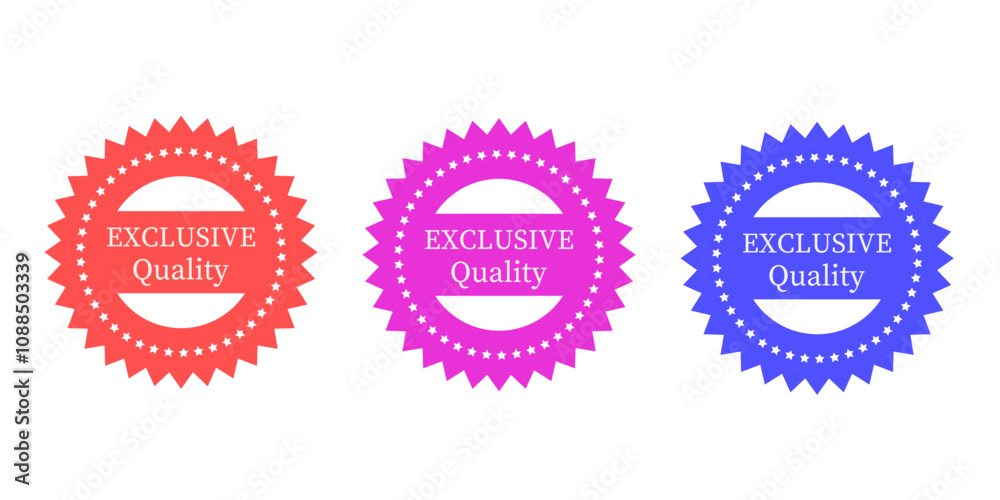 Sales badges vectors icon set Sales badges vectors icon set