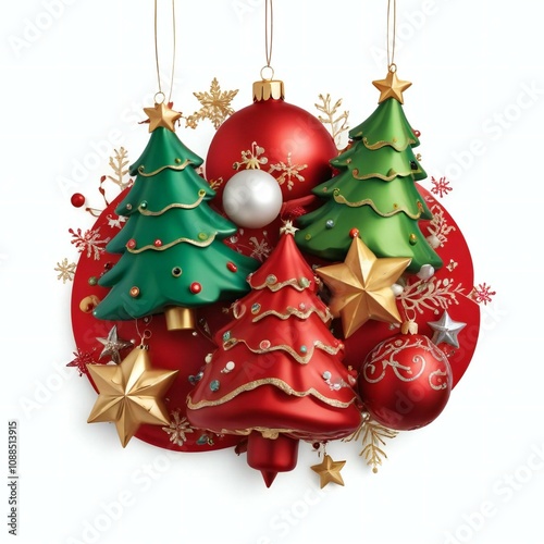 Christmas isolated 3d Elements