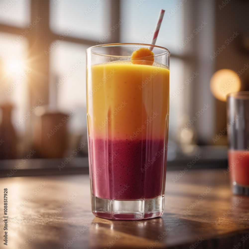 Saft - Fruchtige Energie am Morgen mit Multivitaminsaft Saft - Fruchtige Energie am Morgen mit Multivitaminsaft