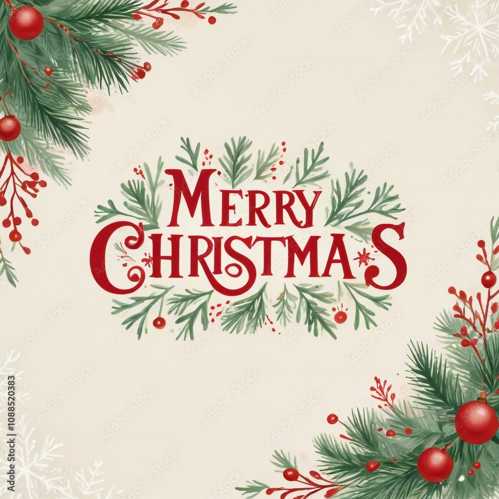 Fototapeta premium Christmas background