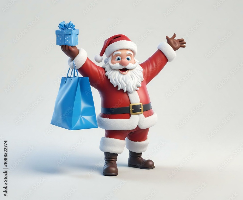 Obraz premium Santa Clause 3d