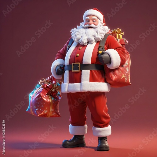 Santa Clause 3d